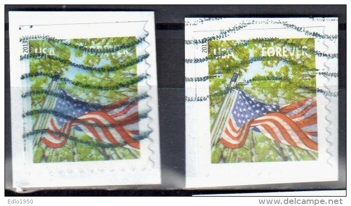 United States 2013 Flag For All Seasons - Sc # 4778 - Mi 4969 I BE - Perf 11 ¼ X 10 ¾ - Used - Used Stamps
