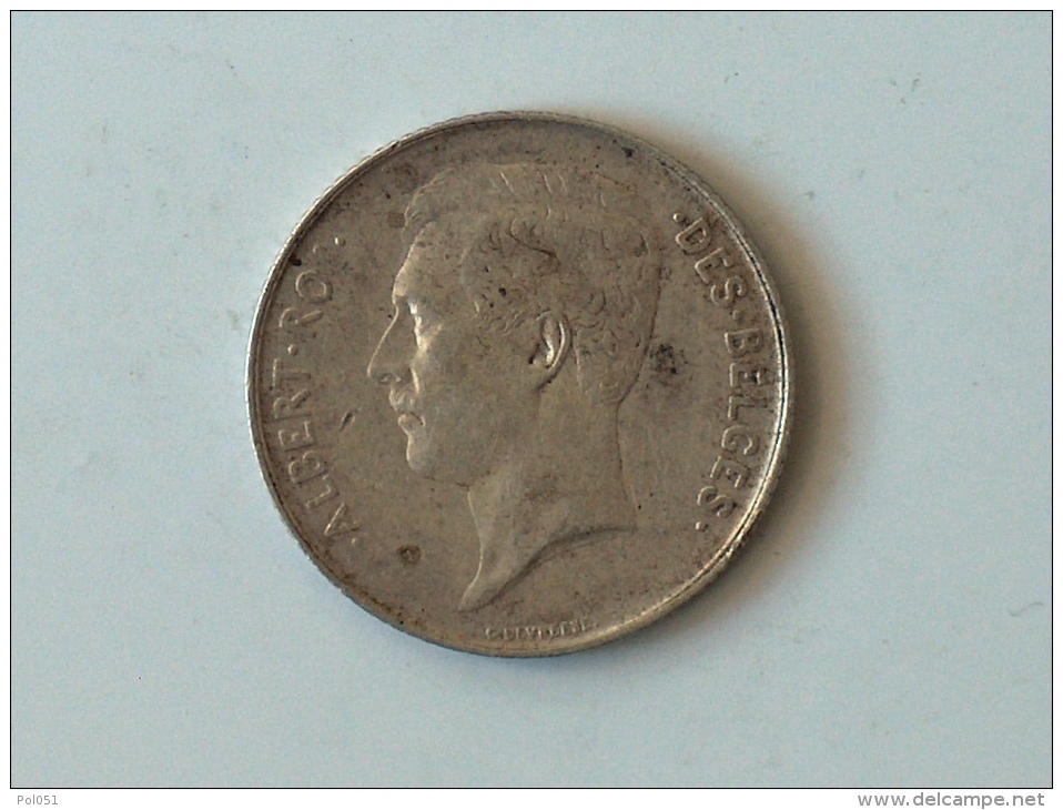 BELGIQUE 50 CENTIMES 1912 Argent Silver - 50 Centimes
