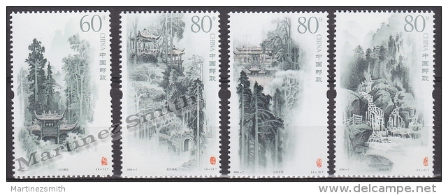 China 2006 Yvert 4356-59, Qingcheng  Mounts - MNH - Ongebruikt