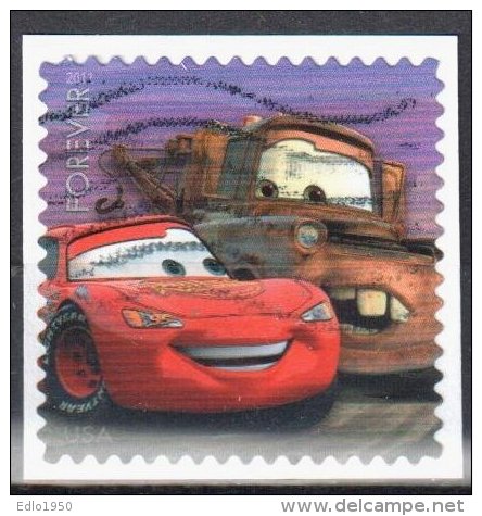 United States 2011 Disney-Pixar Films  Sc #4553 - Mi 4748 - Used - Used Stamps