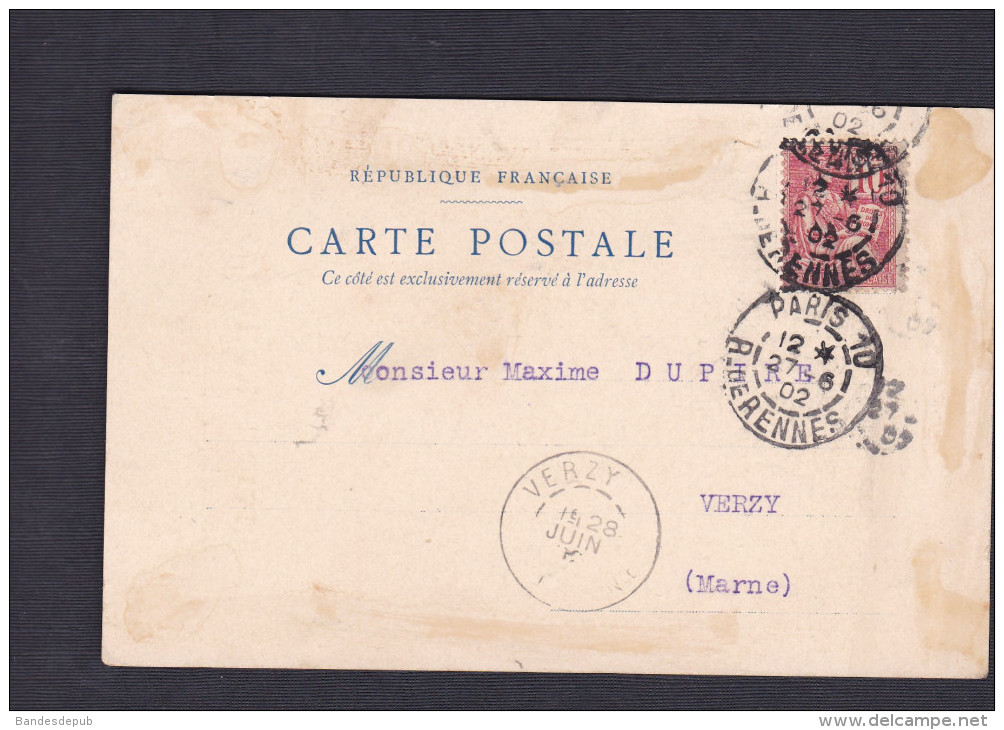 Concours Du Petit Francais Illustré - Mention Honorable à M. Maxime DUPIRE - Verzy (51) ( Armand Colin 1902) - Verzy