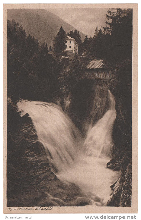 AK Bad Gastein Badgastein Wasserfall Salzburg Österreich Austria Autriche A Dorfgastein Mallnitz Heiligenblut Zell - Bad Gastein