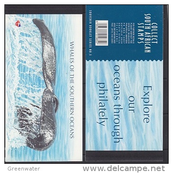 South Africa 1999 WWF/Whales Of The Southern Oceans Booklet ** Mnh (F3329) - Carnets