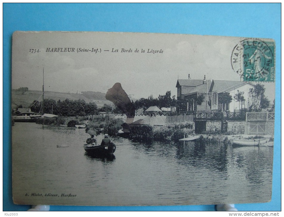 76 - Harfleur - Les Bords De La Lézarde - 1911 - Harfleur