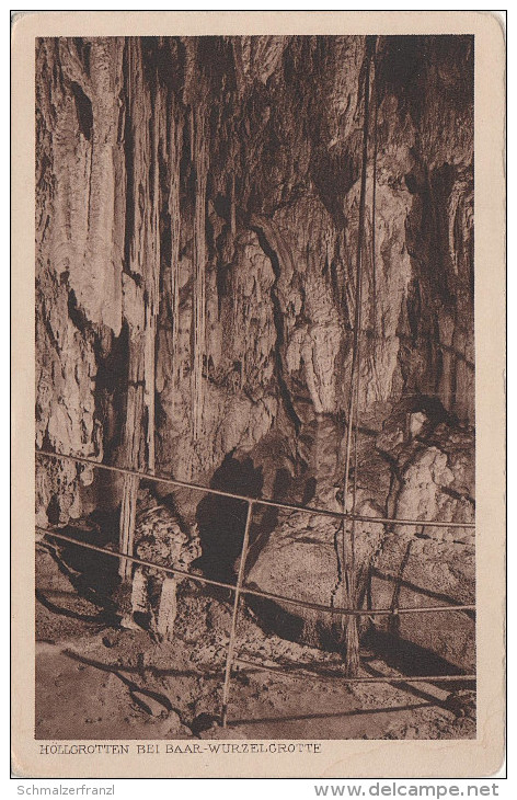 AK Höllgrotten Grotte Hölle Bei Baar Wurzelgrotte Lorenztobel Steinhausen Neuheim Cham Zug Zürich Schweiz Suisse Swiss - Baar