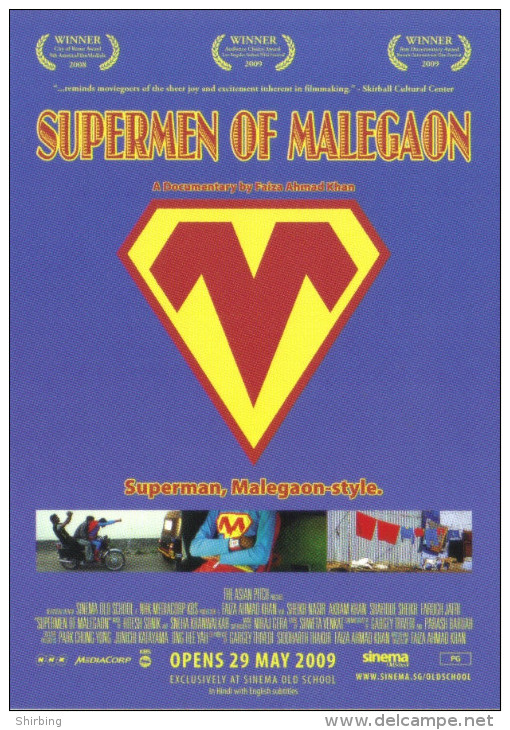 15T : Movie Cinema Poster On Postcard : Supermen Of Malegaon - Manifesti Su Carta