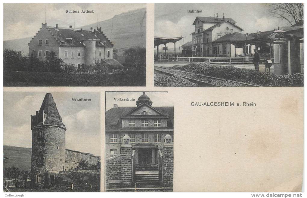 CPA ALLEMAGNE "Gau Algesheim" - Autres & Non Classés