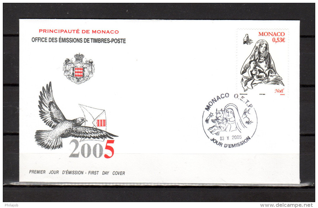 Enveloppe 1er Jour De 2005 " NOEL 2005 " N° YT 2505. Parfait état. FDC - FDC