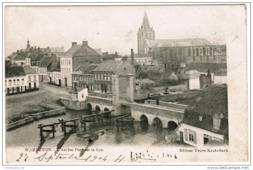 Warneton, Ancien Pont Sur La Lys (pk20094) - Komen-Waasten