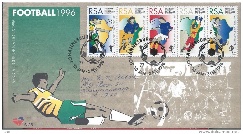 Football. Soccer. Fußball. African Cup Of Nations 1996.Fußball.Fußball. African Nations Championship. South Africa. - Fußball-Amerikameisterschaft