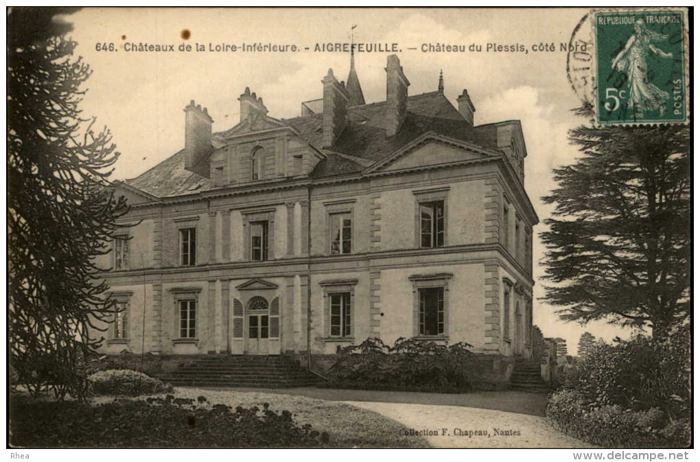 44 - AIGREFEUILLE - Chateau - Aigrefeuille-sur-Maine