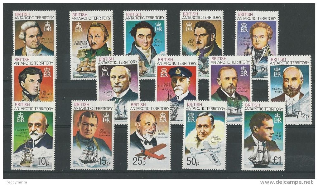 Antarctique Britannique: 45/ 59 ** - Unused Stamps