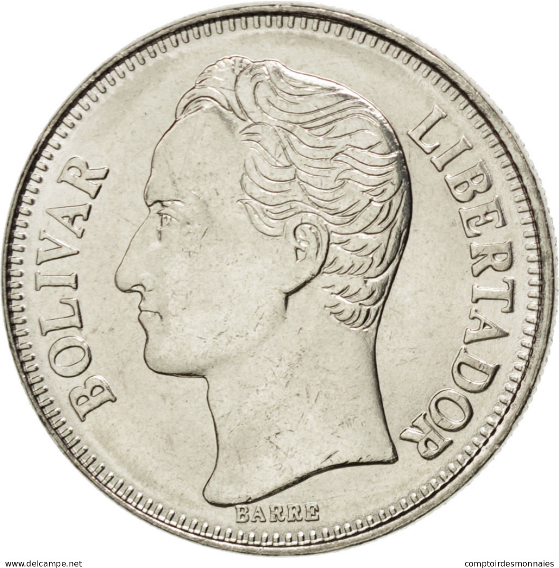 Monnaie, Venezuela, Bolivar, 1990, SPL, Nickel Clad Steel, KM:52a.2 - Venezuela