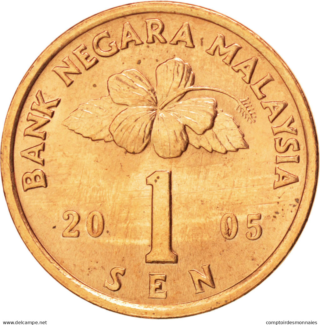 Monnaie, Malaysie, Sen, 2005, SPL, Bronze Clad Steel, KM:49 - Malaysia