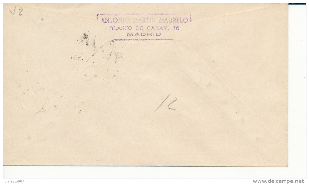 Brief/Carta Spanien/España FDC - Dia Del Sello - Madrid - 1959 - Siehe Scan *) - Sonstige & Ohne Zuordnung