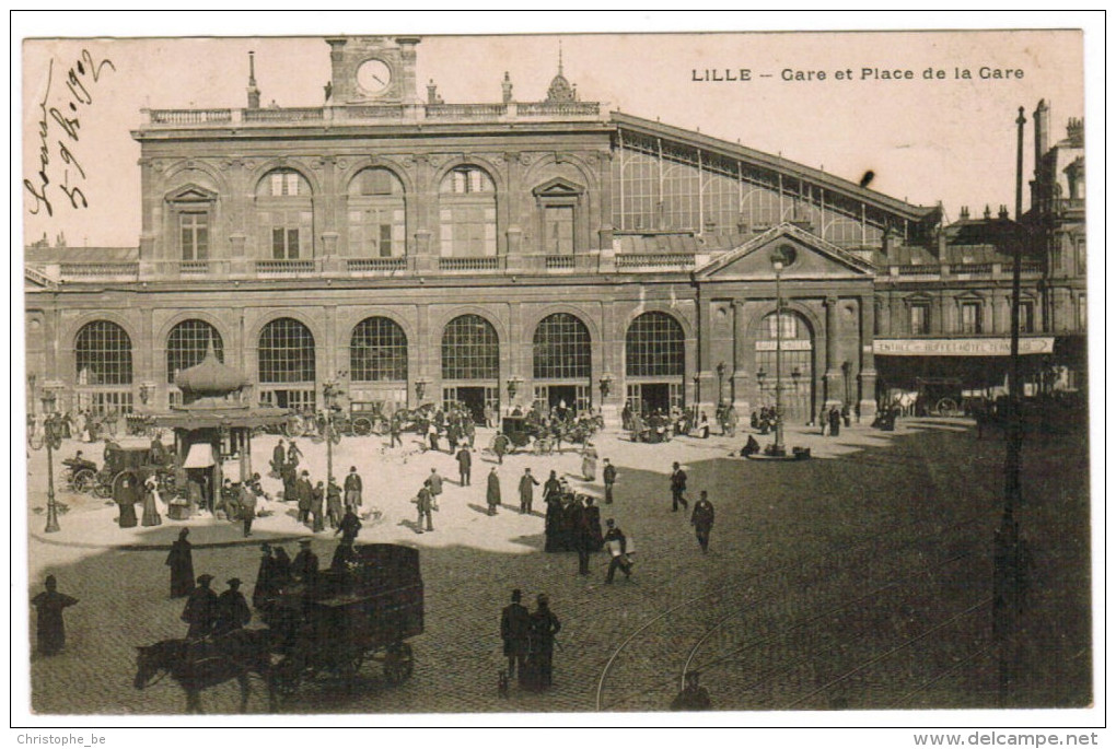 Lille, Gare Et Place De La Gare (pk20116) - Lille