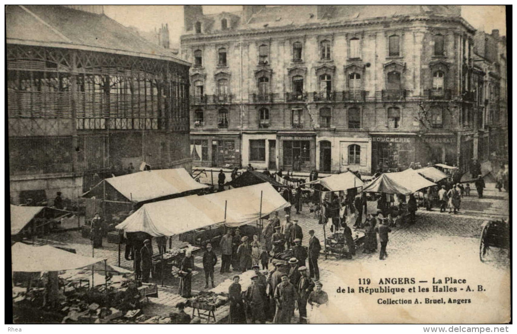 49 - ANGERS - Halles - Marché - Angers