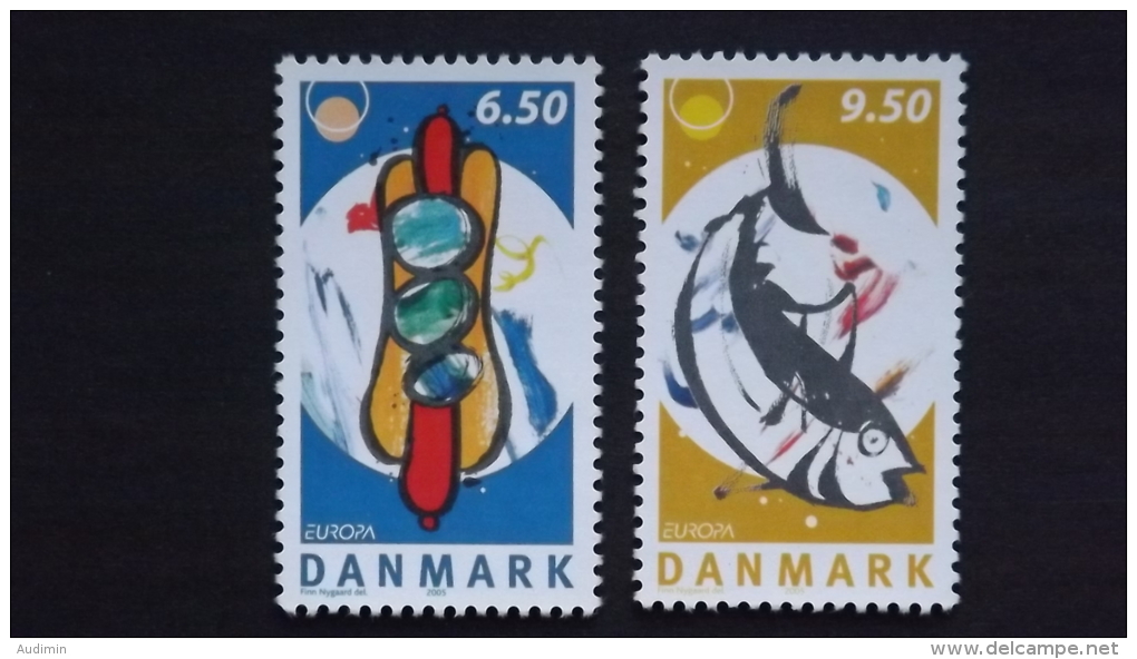 Dänemark 1405/6, **/mnh, EUROPA/CEPT 2005, Gastronomie - Nuevos