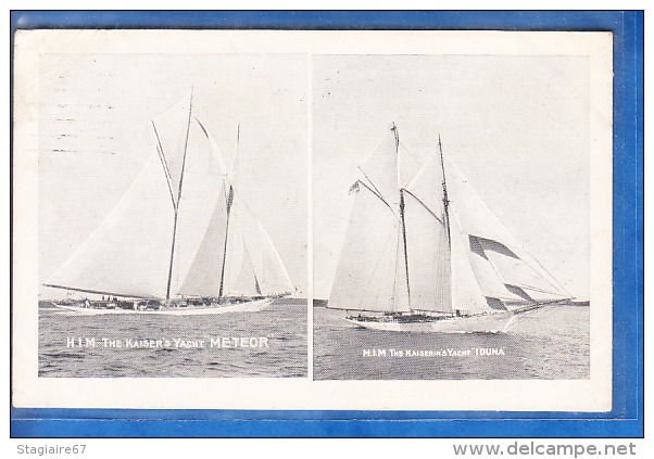 THE KAISER S YACHT METEOR  IDUNA - Sailing Vessels