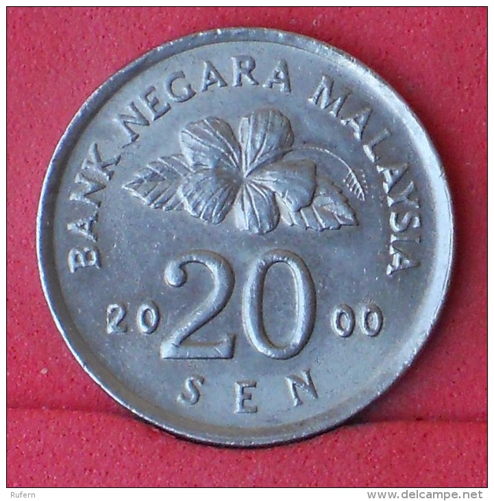 MALAYSIA  20  SEM  2000   KM# 52  -    (Nº11701) - Malaysie