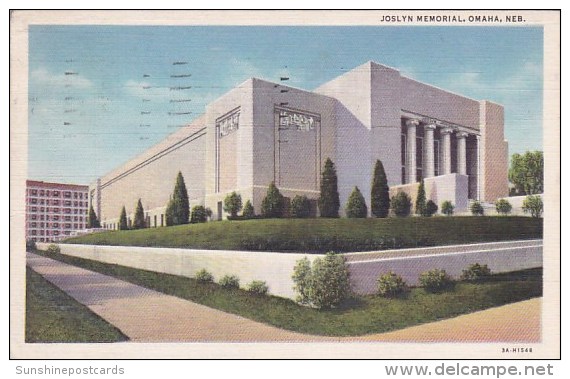 Joslyn Memorial Omaha Nebraska 1936 - Omaha