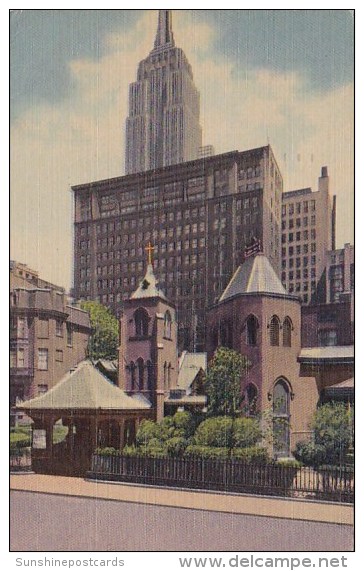 The Little Church Around The Corner New York City 1952 - Églises