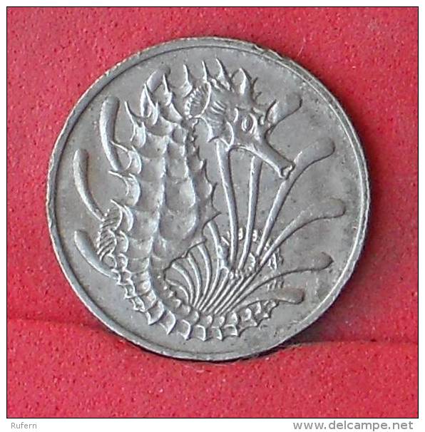 SINGAPORE  10  CENTS  1967   KM# 3  -    (Nº11722) - Singapour