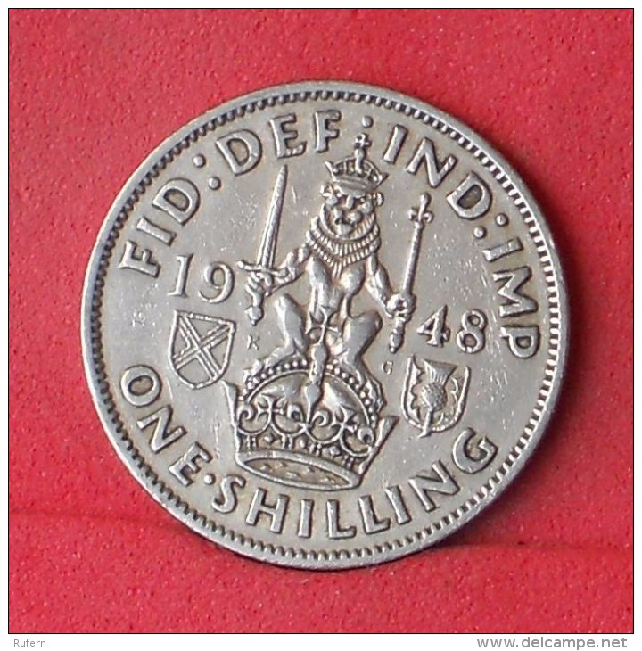 GREAT BRITAIN  1  SHILLING  1948   KM# 864  -    (Nº11741) - I. 1 Shilling