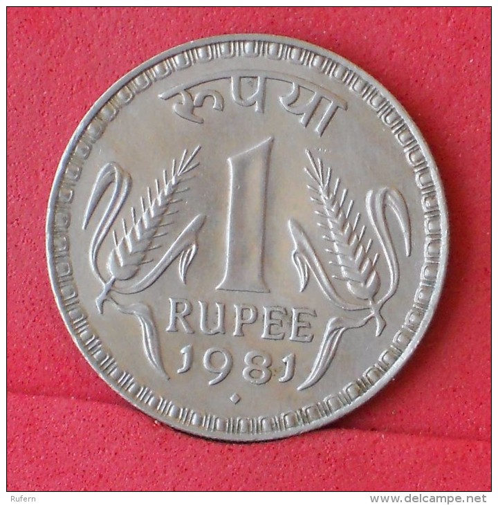 INDIA  1  RUPEE  1981   KM# 78,3  -    (Nº11745) - Indien