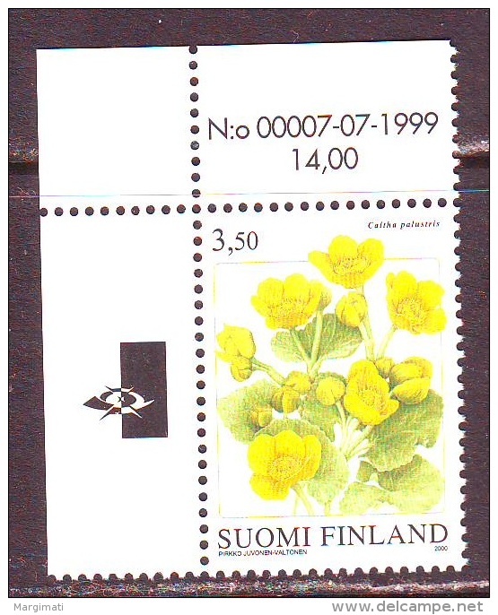 Finland 2000. Blumen. 1 W. Pf.** - Unused Stamps