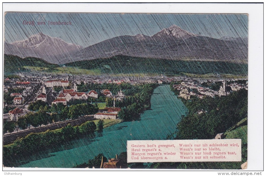 1338o: AK Gruß Aus Innsbruck Gest. 27.VII.1928 - Innsbruck