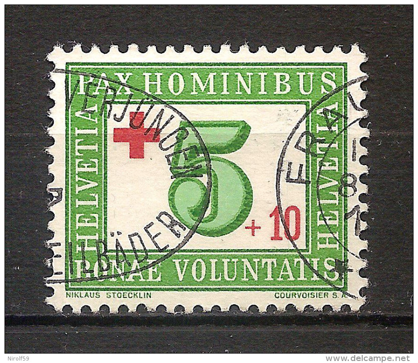 Switzerland 1945 - Numeral And Red Cross - Used Stamps