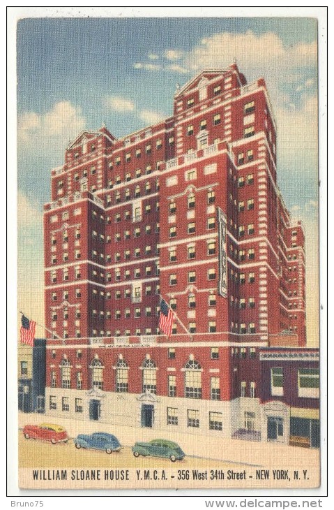 William Sloane House Y.M.C.A., 356 West 34th Street, New York, N.Y. - Bares, Hoteles Y Restaurantes