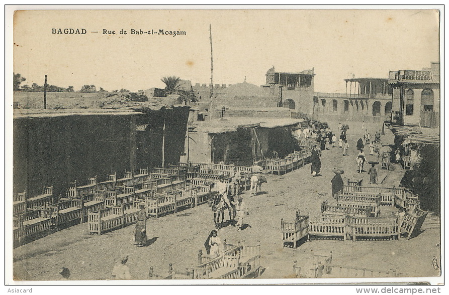 Bagdad Rue De Bab El Moazam Furniture Market Marchands De Meubles - Iraq