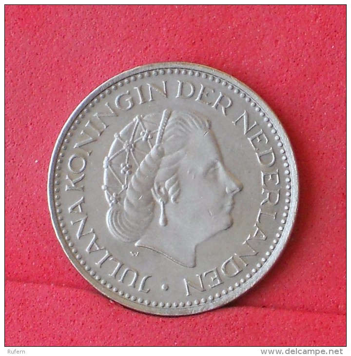 NETHERLANDS  1  GULDEN  1975   KM# 184a  -    (Nº11751) - 1948-1980 : Juliana