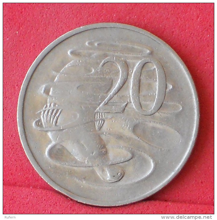 AUSTRALIA  20  CENTS  1966   KM# 66  -    (Nº11765) - Victoria