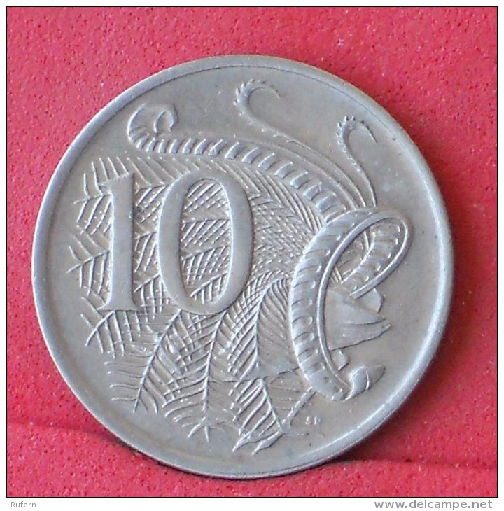 AUSTRALIA  10  CENTS  1967   KM# 65  -    (Nº11769) - Victoria