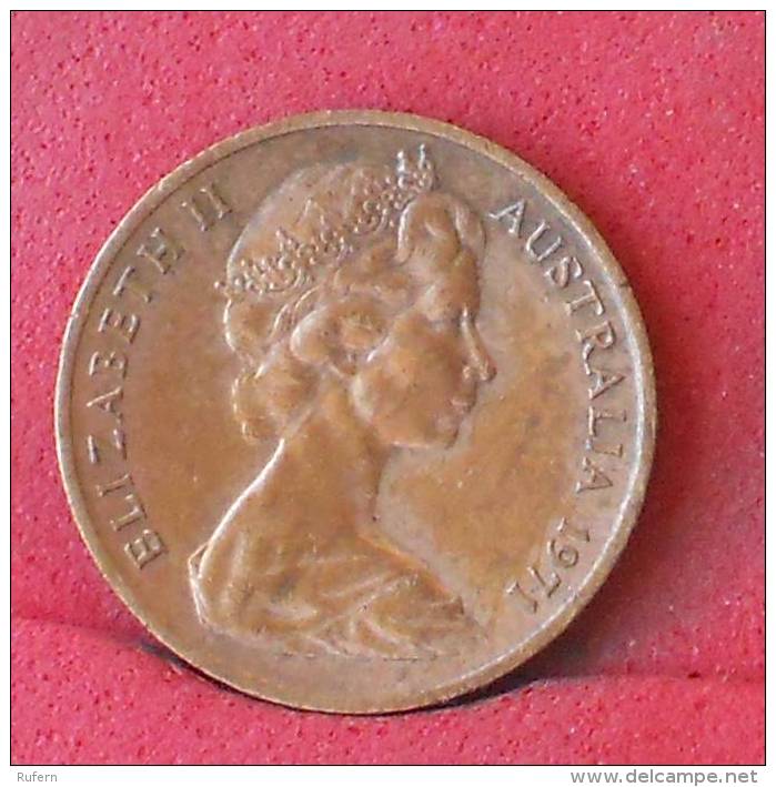 AUSTRALIA  1  CENTS  1971   KM# 62  -    (Nº11788) - Victoria