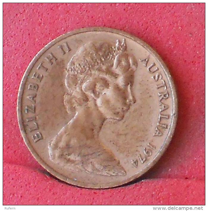 AUSTRALIA  1  CENTS  1974   KM# 62  -    (Nº11789) - Victoria