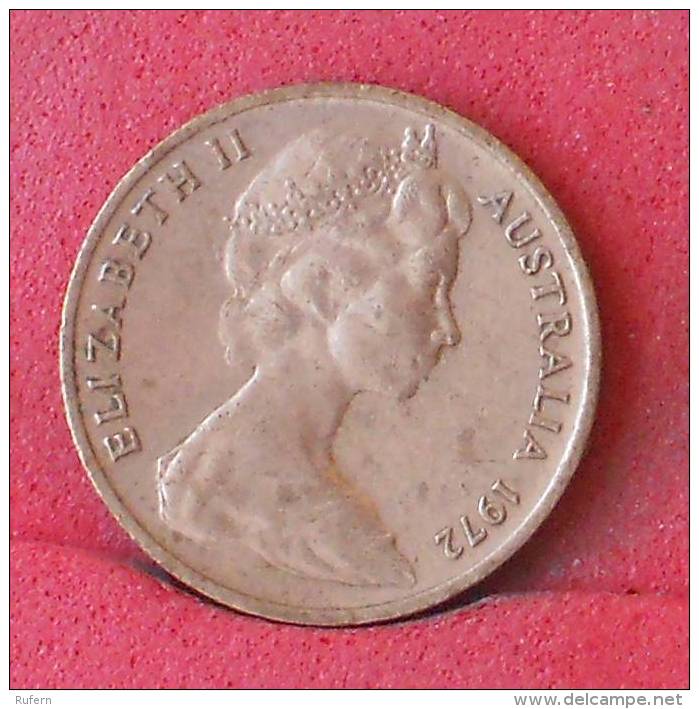 AUSTRALIA  1  CENTS  1972   KM# 62  -    (Nº11790) - Victoria