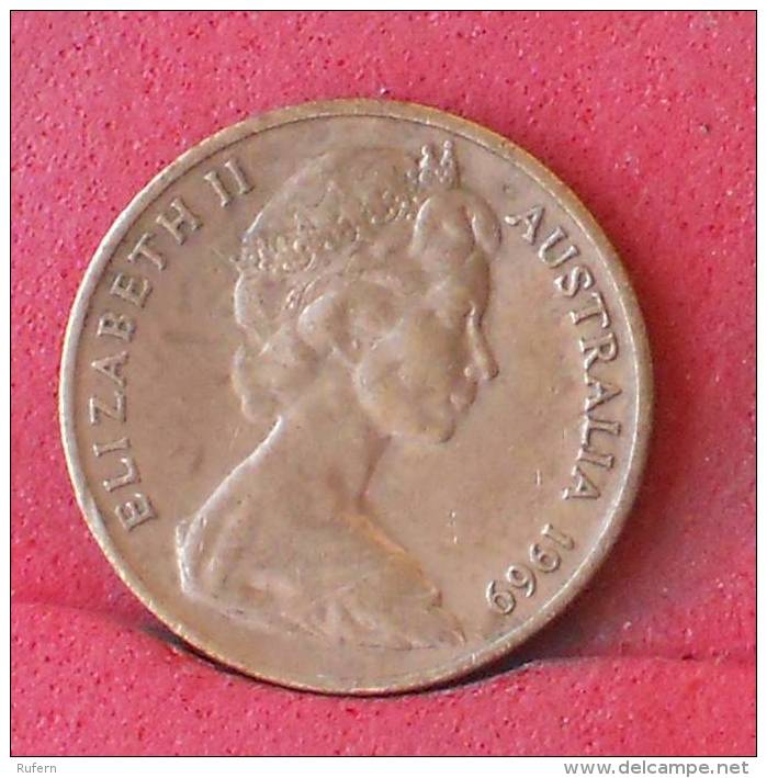 AUSTRALIA  1  CENTS  1969   KM# 62  -    (Nº11793) - Victoria