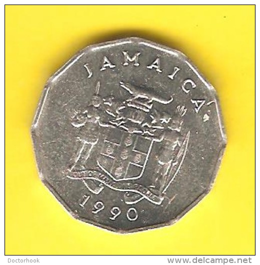 JAMAICA   1 CENT  1990  (KM # 64) - Jamaica