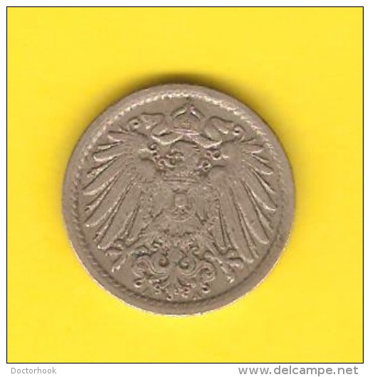 GERMANY   5 PFENNIG  1913  (KM # 11) - 5 Pfennig