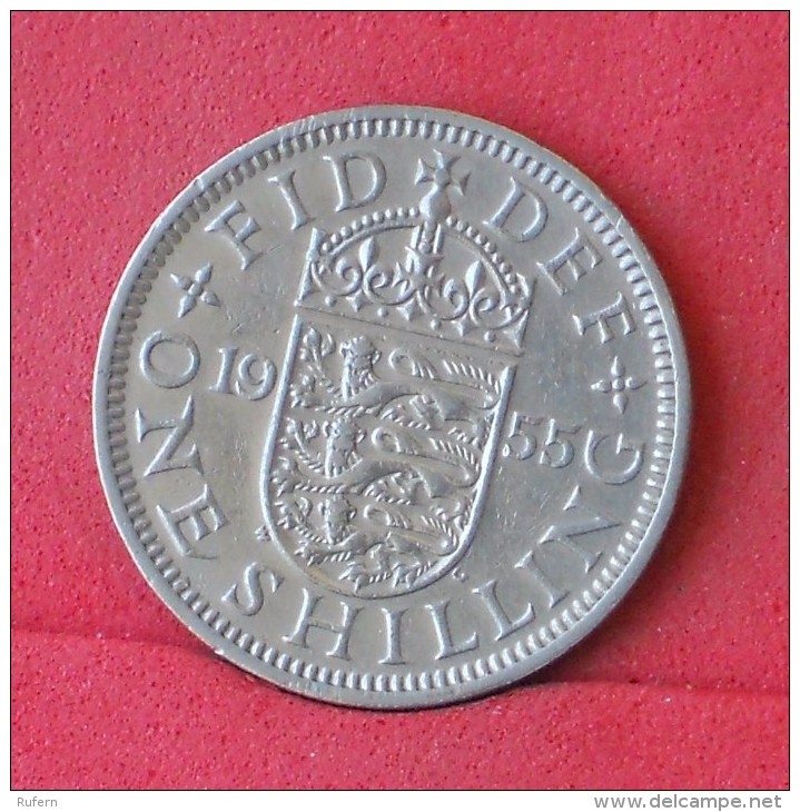 GREAT BRITAIN  1  SHILLING  1955   KM# 904  -    (Nº11812) - I. 1 Shilling