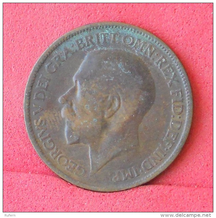 GREAT BRITAIN  1/2  PENNY  1922   KM# 809  -    (Nº11853) - C. 1/2 Penny