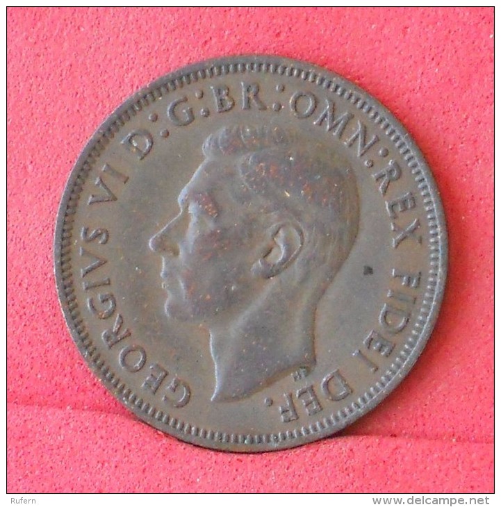 GREAT BRITAIN  1/2  PENNY  1952   KM# 868  -    (Nº11857) - C. 1/2 Penny