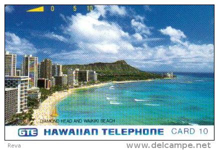 USA HAWAII 10 UNITS DIAMON HEAD AND WAIKIKI BEACH  MINT TAMURA  1990's  READ DESCRIPTION - Hawaii