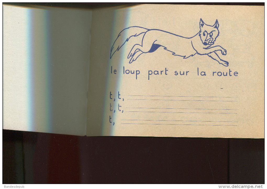 ECOLE SCOLAIRE TRONCHERE ECRITURE GRAPHISME MATERNELLE CAHIERS DU PETIT CHAPERON ROUGE  NATHAN LOUP - Material Und Zubehör