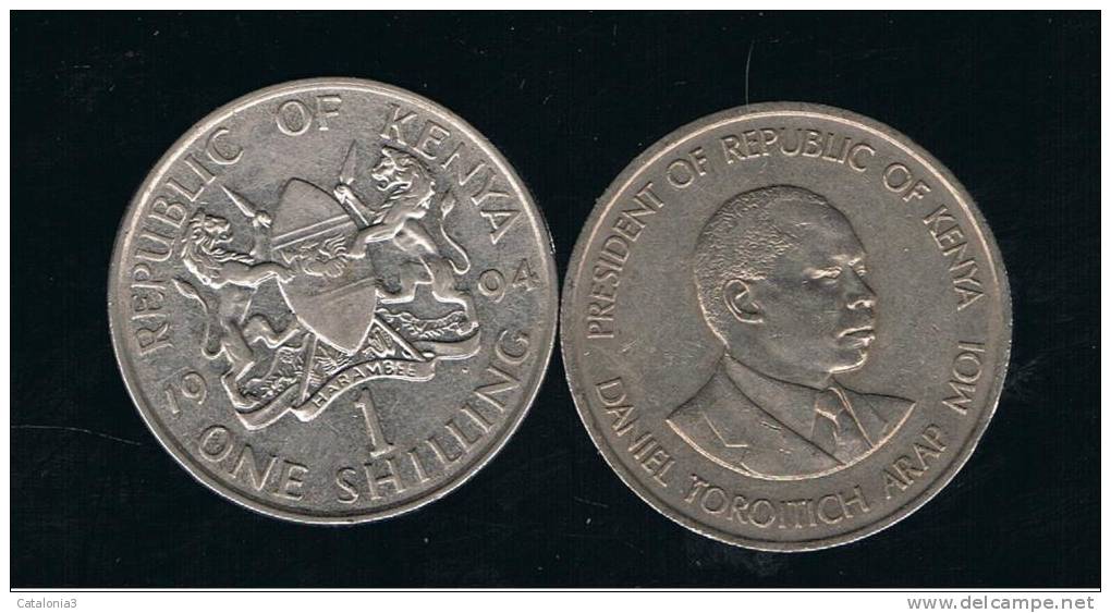 KENYA -  1 Shilling  KM20 -  1980 - Kenya