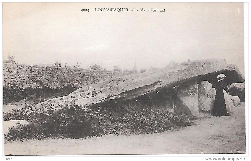 LE MANE RUTHUAL - LOCMARIAQUER - Dolmen & Menhirs